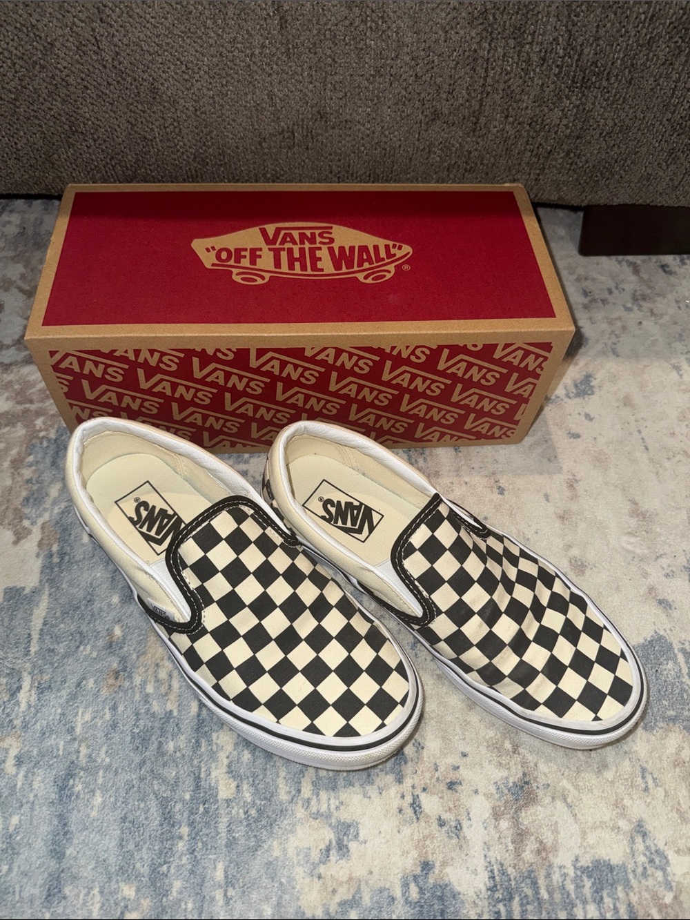 Vans Checkerboard Slip-On - Men or Women - Picture 2 of 11